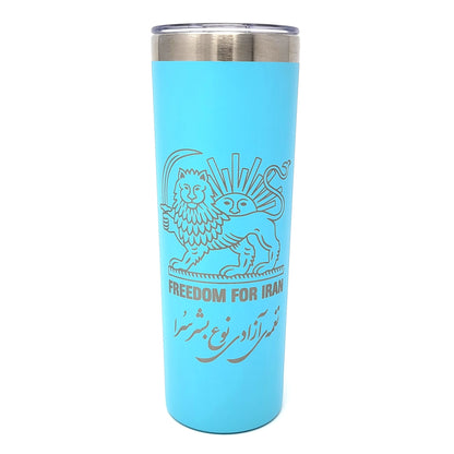 Woman Life Freedom 20oz Tumbler (Slim)