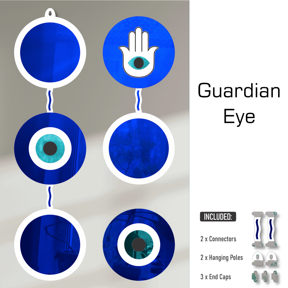 Evil Eye Acrylic Mirror Wall Décor - Guardian Eye