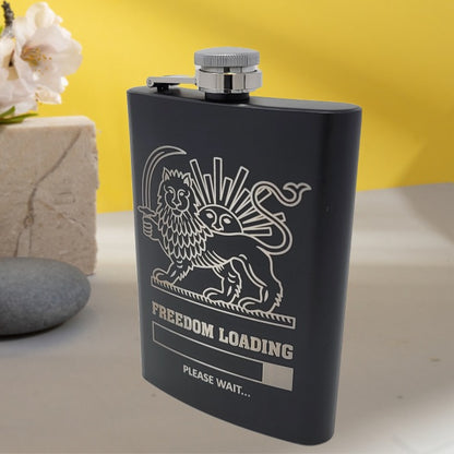 Shir-o-Khorshid 8oz Hip Flask