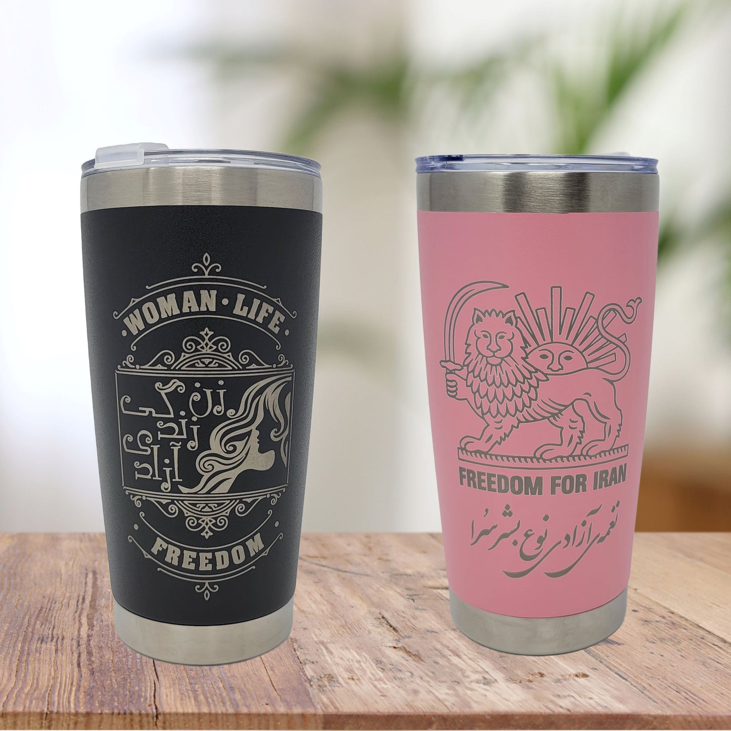 Woman Life Freedom 20oz Tumbler